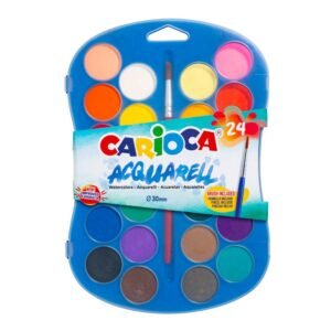 Acuarele Carioca 24 culori/set