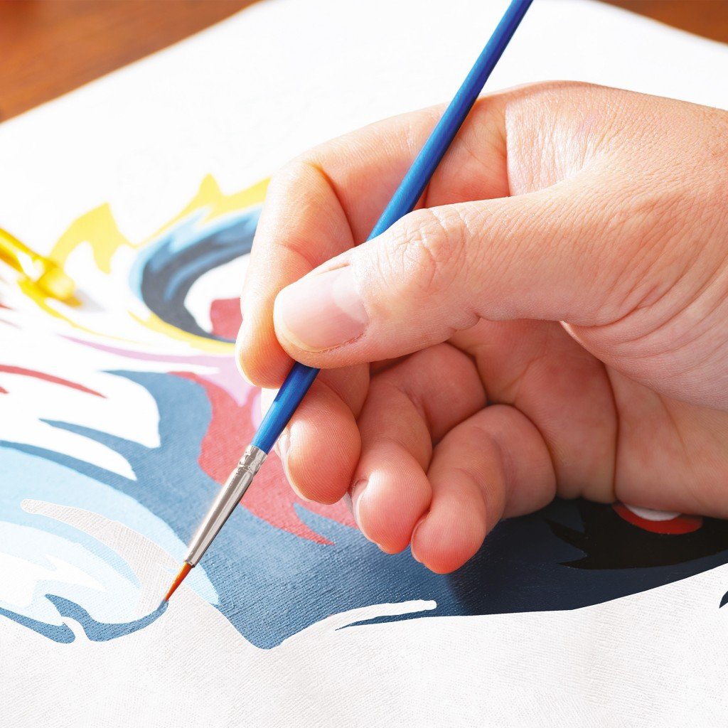 Acuarele tempera Carioca 12 culori 10 ml cu tăviță și pensulă - imagine 4