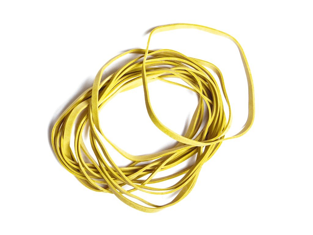 Bandă cauciuc Forster 80 mm, grosime 4 mm 1 kg/pungă