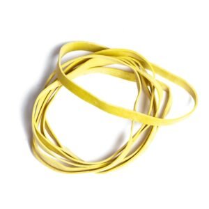 Bandă cauciuc 80 mm - lățime 7 mm - 1 kg/pungă